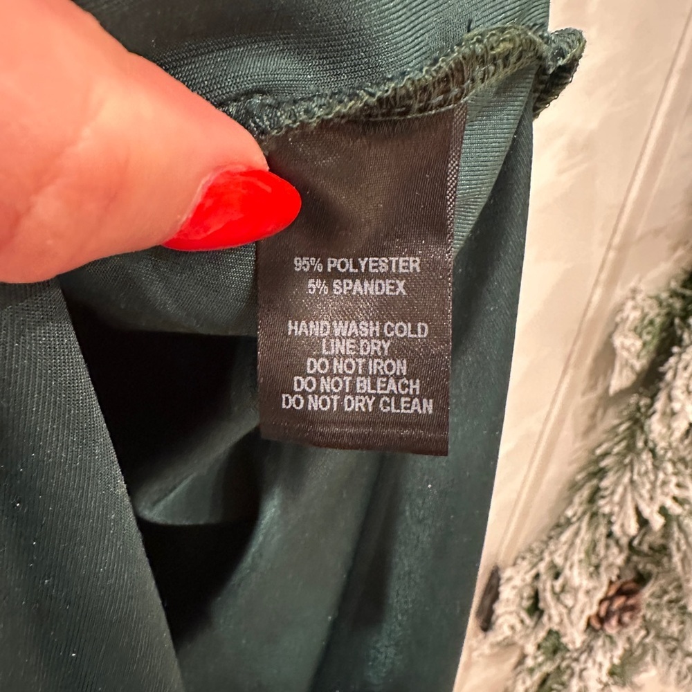 Lulu's Dark Green Maxi Dress - Forest Green - Picture 10 of 11